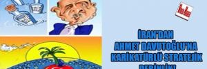 İran’dan Ahmet Davutoğlu’na karikatürlü stratejik derinlik!
