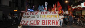 İzmir’de ‘Cami-Cemevi’ protestosunda arbede