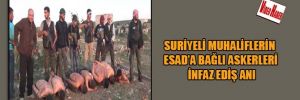 Suriyeli Muhaliflerin Esad’a bağlı askerleri infaz ediş anı