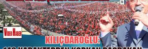 Kılıçdaroğlu: 140 karakterden korkan Başbakan! İzmir’de Kılıçdaroğlu izdihamı
