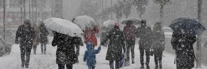 Meteoroloji’den çok sayıda il için sağanak ve kar yağışı uyarısı