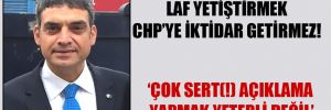 Umut Oran: AKP’ye laf yetiştirmek CHP’ye iktidar getirmez!