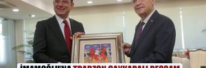 İmamoğlu’na Trabzon Çaykaralı ressam Mustafa Ayaz jesti!
