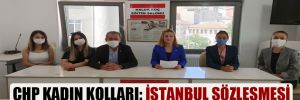 CHP Kadın Kolları: İstanbul Sözleşmesi kırmızı çizgimizdir!
