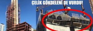 İzmir depremi çelik gökdeleni de vurdu!