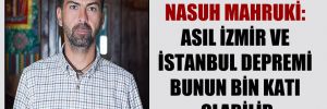Nasuh Mahruki: Asıl İzmir ve İstanbul depremi bunun bin katı olabilir