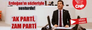 CHP’li Kaya, AKP’li vekilleri Erdoğan’ın sözleriyle susturdu!