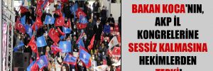 Bakan Koca’nın, AKP il kongrelerine sessiz kalmasına hekimlerden tepki!