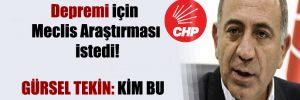 CHP, Merkez Bankası Depremi için Meclis Araştırması istedi! Gürsel Tekin: Kim bu fırsatçılar?
