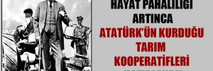 Hayat pahalılığı artınca Atatürk’ün kurduğu tarım kooperatifleri hatırlandı!