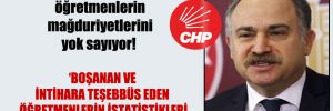 CHP’li Gök: MEB sözleşmeli öğretmenlerin mağduriyetlerini yok sayıyor!