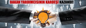 AKP’li belediyenin 42 milyon liralık ihalesini, bakan yardımcısının kardeşi kazandı!