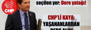 Trabzon terminali için seçilen yer: Dere yatağı! CHP’li Kaya: Yaşananlardan ders alın!