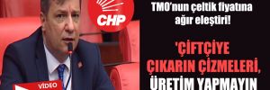 CHP’li Ceylan’dan TMO’nun çeltik fiyatına ağır eleştiri! ‘Çiftçiye çıkarın çizmeleri, üretim yapmayın diyorlar’