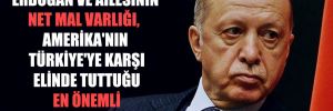 ‘Erdoğan ve ailesinin net mal varlığı, Amerika’nın Türkiye’ye karşı elinde tuttuğu en önemli silah mı?’ 