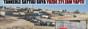 AKP’li Şanlıurfa Büyükşehir Belediyesi, tankerle sattığı suya yüzde 271 zam yaptı! 