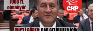 CHP’li Gürer: Dar gelirliler için bayram gelmiş neyime, kan damlar yüreğime! 