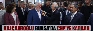 Kılıçdaroğlu Bursa’da CHP’ye katılan muhtarlara rozet taktı