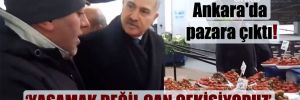 CHP’li Gök, Ankara’da pazara çıktı!