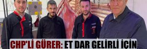 CHP’li Gürer: Et dar gelirli için seyirlik hale geldi!