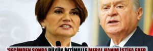 ‘Seçimden sonra büyük ihtimalle Meral Hanım istifa eder, İyi Parti de MHP çatısında birleşir’