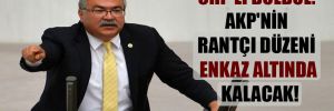CHP’li Bülbül: AKP’nin rantçı düzeni enkaz altında kalacak!