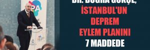 Dr. Buğra Gökçe, İstanbul’un deprem eylem planını 7 maddede anlattı!