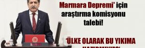 CHP’den ‘beklenen Marmara Depremi’ için araştırma komisyonu talebi!