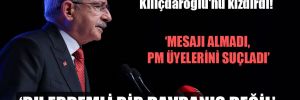 PM’deki oylama sonucu Kılıçdaroğlu’nu kızdırdı!