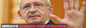 ‘Görülen o ki Kılıçdaroğlu CHP’nin büyükşehirleri kazanma ihtimali olmasından rahatsız ve kaybetmek için yeniden devreye girdi’ 