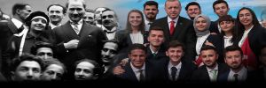 100. yıl görselinde ‘Erdoğan’ propagandası! 