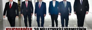 Kılıçdaroğlu, 39 milletvekili vermesinin yanlış olmadığını savundu!