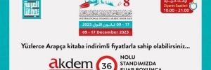 Akdem Yayınları, 9-17 Aralık tarihleri arasında Arapça Kitap Fuarında! 
