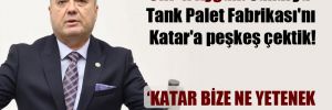 CHP’li Aygun: Sakarya Tank Palet Fabrikası’nı Katar’a peşkeş çektik!