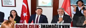 Özgür Çelik: İmamoğlu’nun sosyal demokrat belediyeciliğini anlatacağız!