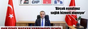 CHP Genel Başkan Yardımcısı Demir: Küçük esnaf göz göre göre batıyor