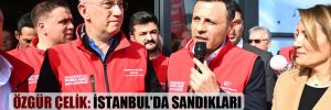 Özgür Çelik: İstanbul’da sandıkları 100 bin kişilik orduyla koruyacağız