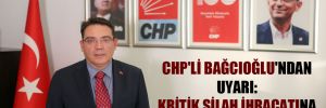 CHP’li Bağcıoğlu’ndan uyarı: Kritik silah ihracatına dikkat! 