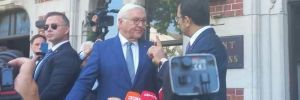 Almanya Cumhurbaşkanı İstanbul’da! İmamoğlu ile görüştü 