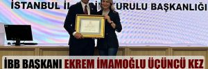 İBB Başkanı Ekrem İmamoğlu üçüncü kez mazbatasını aldı! 