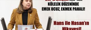 CHP’li Dinçer: AKP’nin kölelik düzeninde emek ucuz, ekmek pahalı!