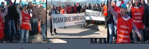 Fabrikada Sendikalaşmaya Karşı Baskıya Protesto