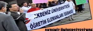 Akdeniz Üniversitesi'nde mescit protestosu