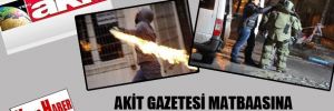 Akit Gazetesi matbaasına ses bombası atıldı