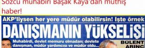 AKP'liysen Her Yere Müdür Olursun
