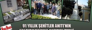 91 yıllık şehitler anıtı'nın kaldırılmasına CHP'den tepki