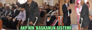 AKP'nin ''Başkanlık Sistemi'' konferansında Cumhuriyet çıkışı