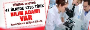 47 Ülkede 1335 Türk Bilim İnsanı Var