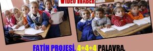 Fatih projesi, 4+4+4 palavra, Urfa'da 1 sınıfta 133 öğrenci