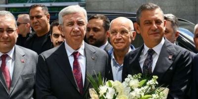 Özgür Özel, ABB Başkanı Mansur Yavaş ile görüştü